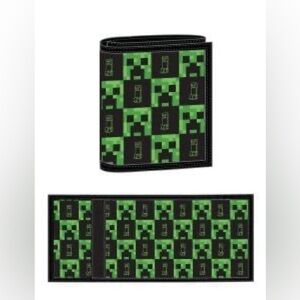 Minecraft “Creeper” Pattern Wallet